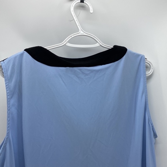 Karl Lagerfeld  Vneck Sleeveless Top with Lace Detail - Picture 8 of 9